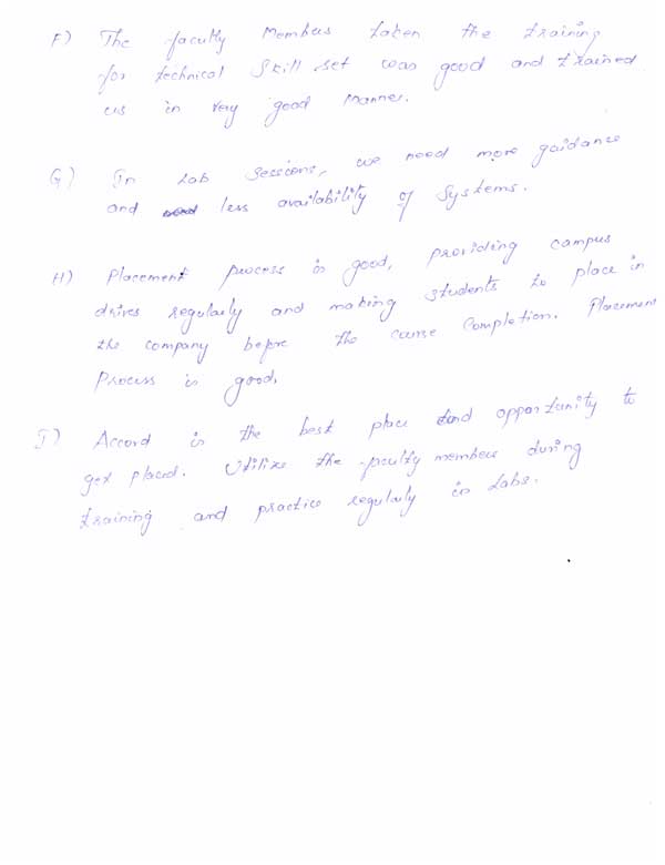 Dot Student Testimonial