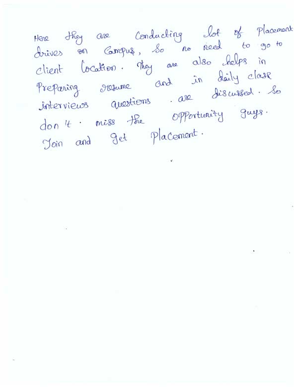 Dot Student Testimonial