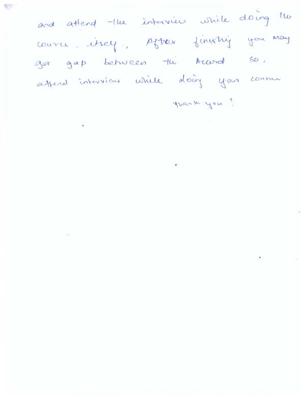 Dot Student Testimonial