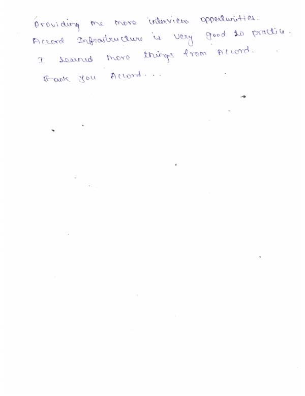 Dot Student Testimonial